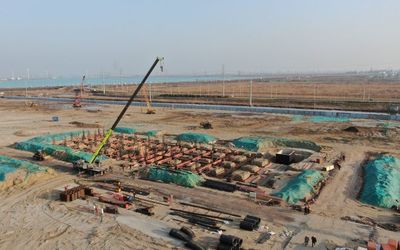 潍坊滨海区 万盛功能性新材料一体化生产基地项目建设全面提速，助推产业升级